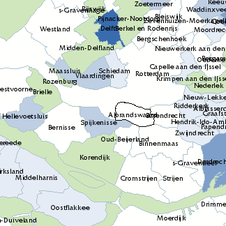 Totaalscore 2003/2005 - Gemeente Albrandswaard en Omgeving