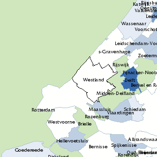 Totaalscore 2003/2005 - Gemeente Westland en Omgeving